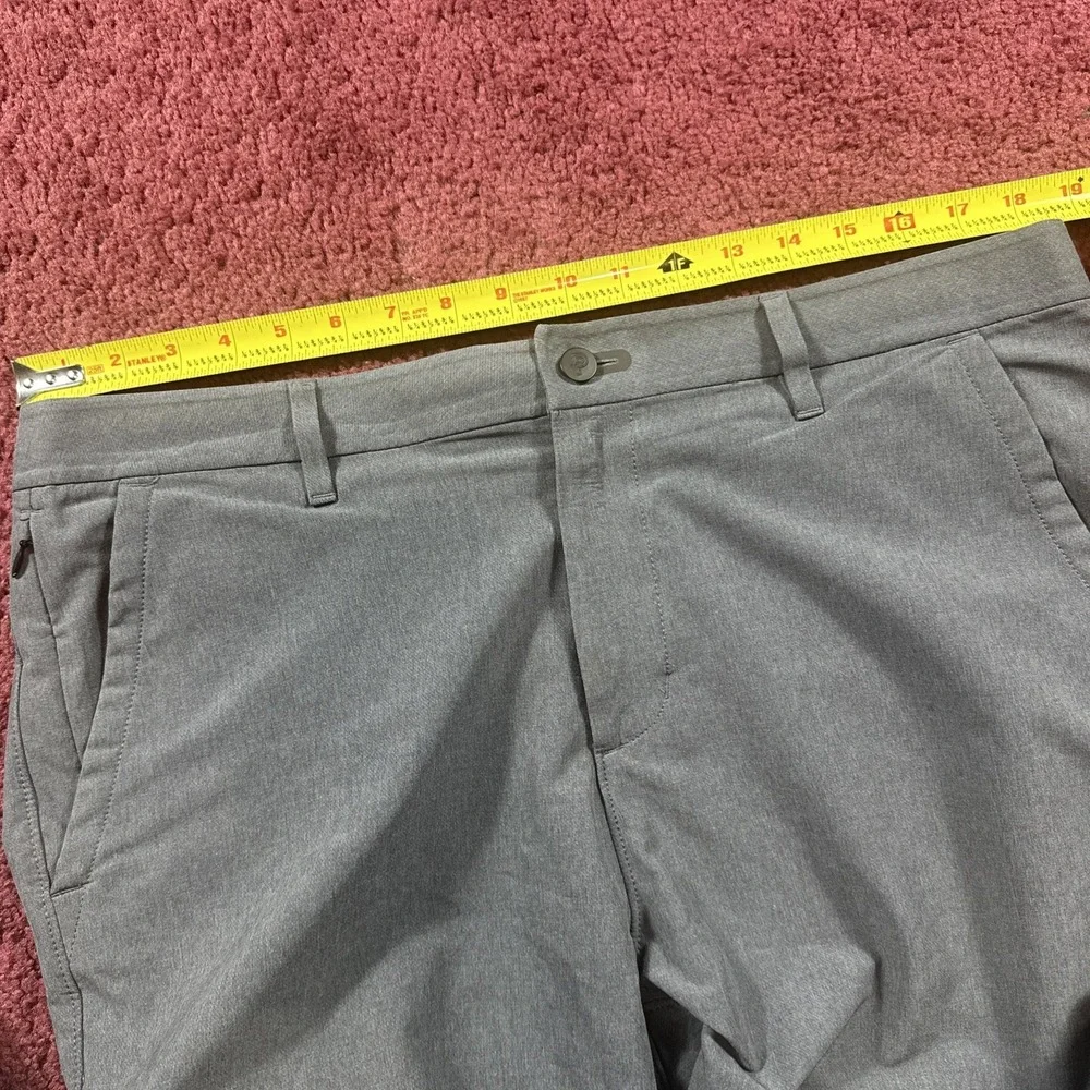 Public Rec Performance Golf Shorts Gray Fit 37 9